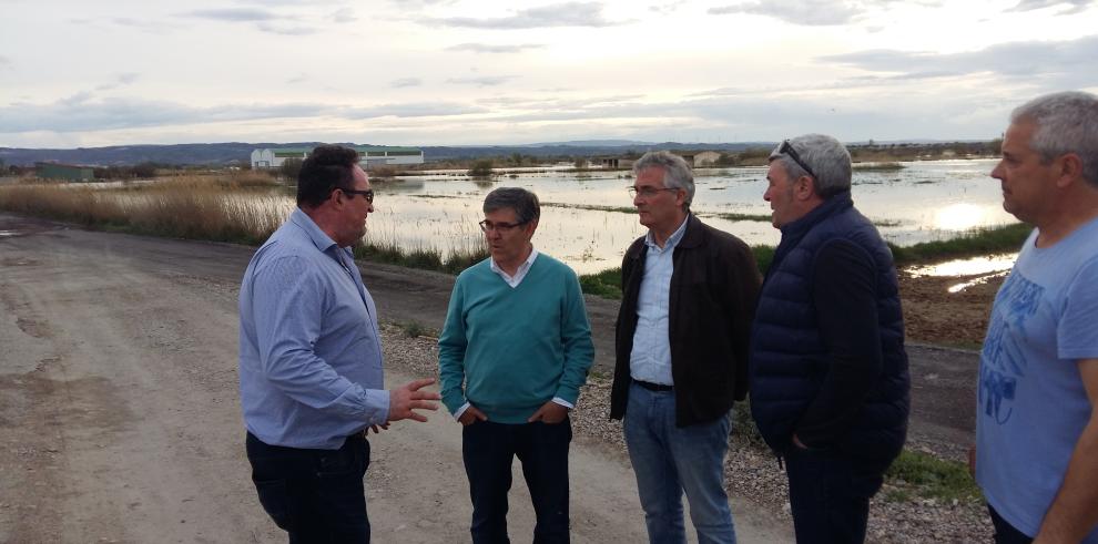 Guillén: “Tenemos todos los medios para una evacuación rápida y eficaz en Pina, aunque esperamos que no haga falta”