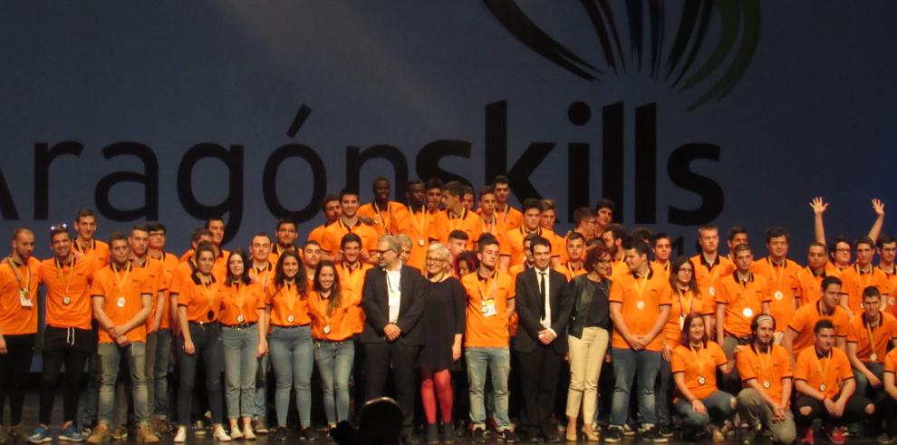 Desvelados los ganadores de las Aragón Skills, que competirán en 2019 en los campeonatos nacionales de FP