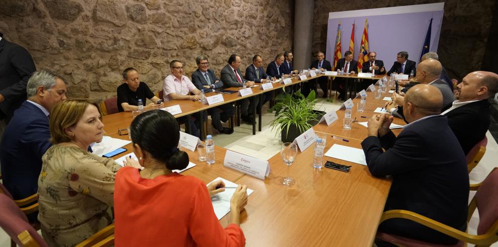 Aragón y Valencia reclaman más inversiones del Gobierno central en el ramal Sagunto-Teruel-Zaragoza para llevar los deberes hechos a la UE y exigir su financiación