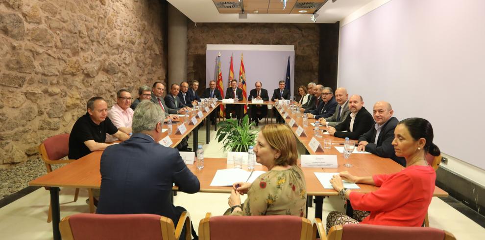 Aragón y Valencia reclaman más inversiones del Gobierno central en el ramal Sagunto-Teruel-Zaragoza para llevar los deberes hechos a la UE y exigir su financiación