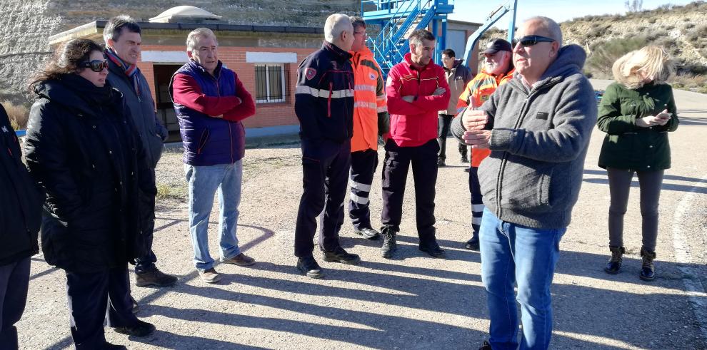 El Plan de Emergencia de la balsa de Bujaraloz, divulgado para todos los grupos de acción y autoridades afectadas