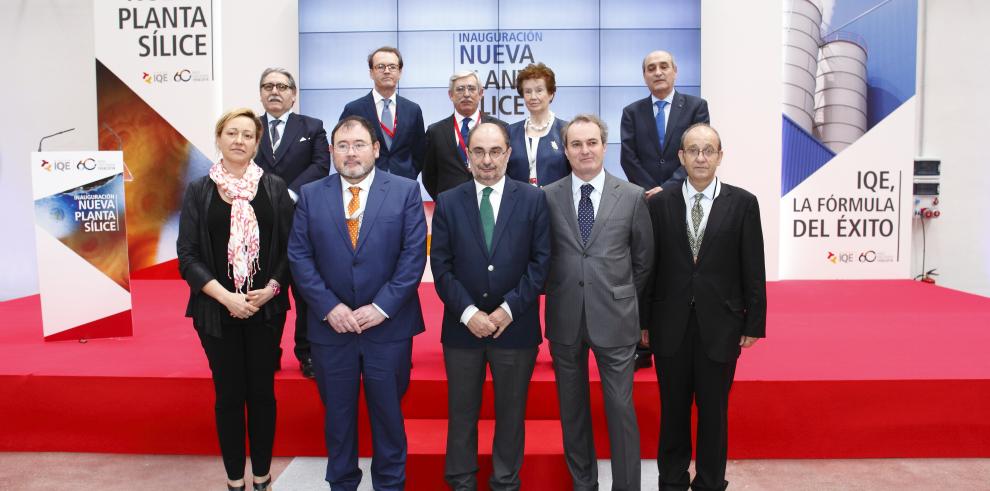 Industrias Químicas del Ebro inaugura una nueva planta en Zaragoza con una inversión de 27 millones de euros