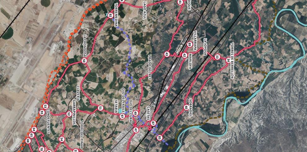 El CTAZ da luz verde a la red de caminos saludables en el corredor hacia Logroño