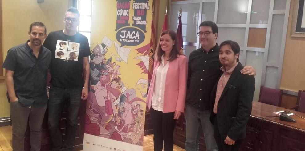 Jaca volverá a convertirse en septiembre en un escaparate para el sector del tebeo con la segunda edición del Salón Hispanofrancés del Cómic