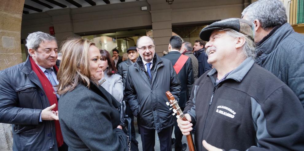 El Presidente de Aragón asegura que la labor de los ayuntamientos que se ve reconocida en el aumento presupuestario de 2018