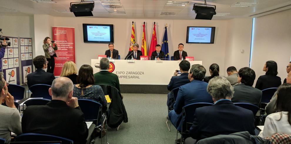 Aragón da “un paso más” en su colaboración con China para fortalecer lazos comerciales