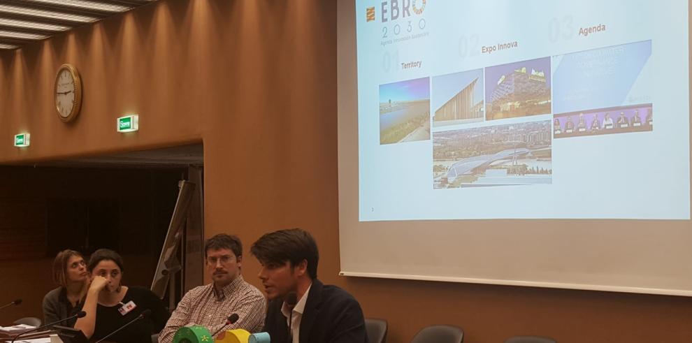 El Gobierno de Aragón presenta el proyecto Ebro 2030 en las Naciones Unidas