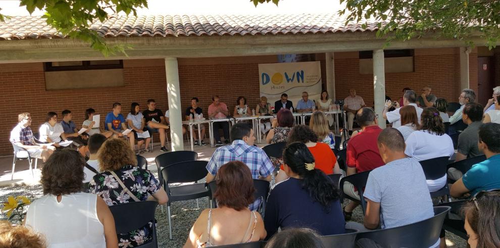 Broto comparte experiencias con jóvenes de Italia, Bulgaria y Huesca en los Encuentros Internacionales Down Huesca