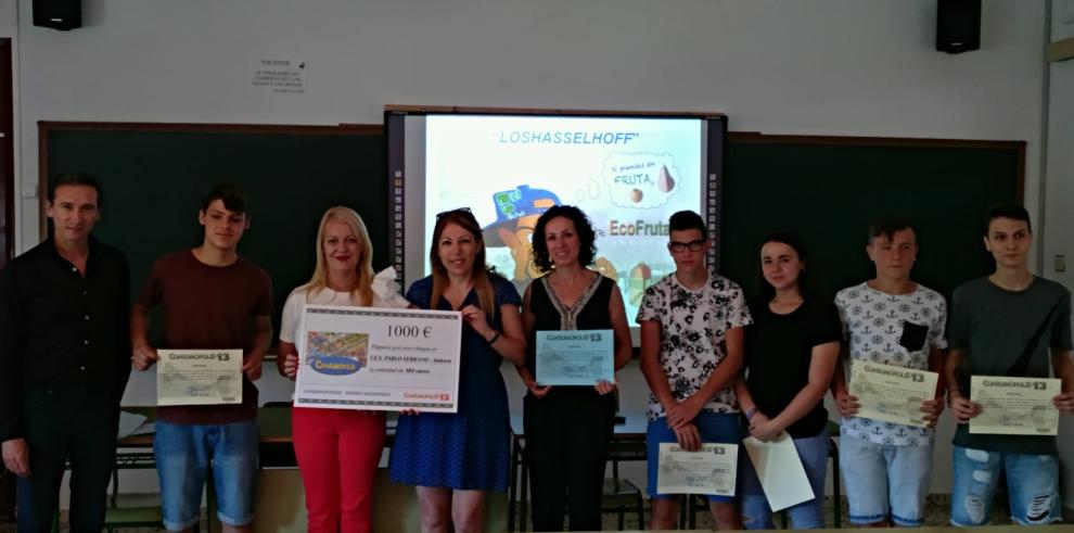 El colegio Daniel Federio de Sástago y los institutos Pablo Serrano de Andorra y Mar de Aragón de Maella, ganadores del XI Concurso Escolar sobre Educación del Consumidor Consumópolis