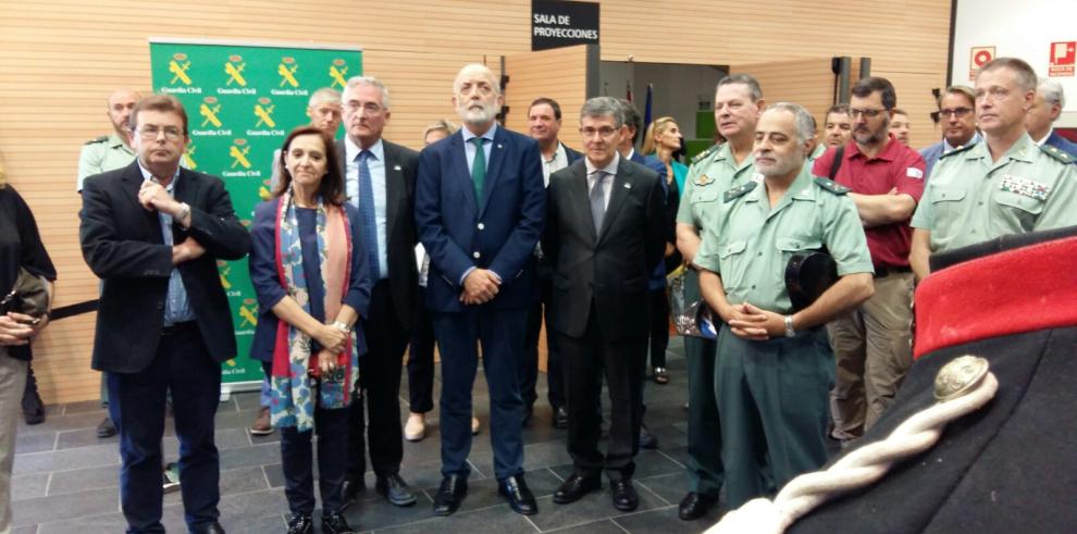 Guillén y Olona elogian la entrega y dedicación de la Guardia Civil a la protección y seguridad de Ordesa