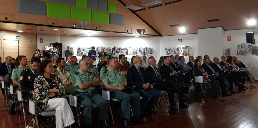 Guillén y Olona elogian la entrega y dedicación de la Guardia Civil a la protección y seguridad de Ordesa