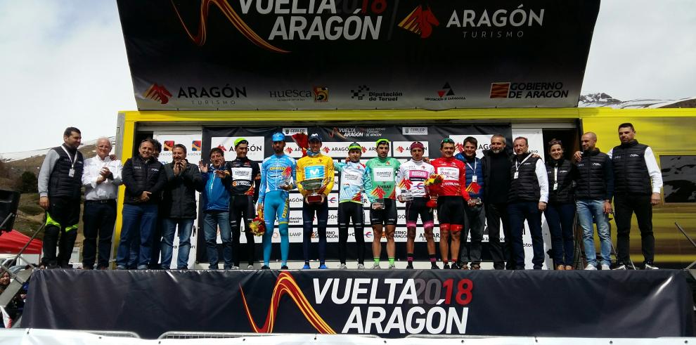 El palmarés de la Vuelta Aragón inscribe hoy a un nuevo campeón