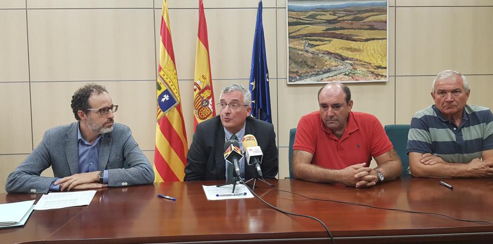 El Gobierno de Aragón desbloquea la ejecución de las balsas laterales de la Acequia de Ontiñena y abre nueva etapa en Monegros II