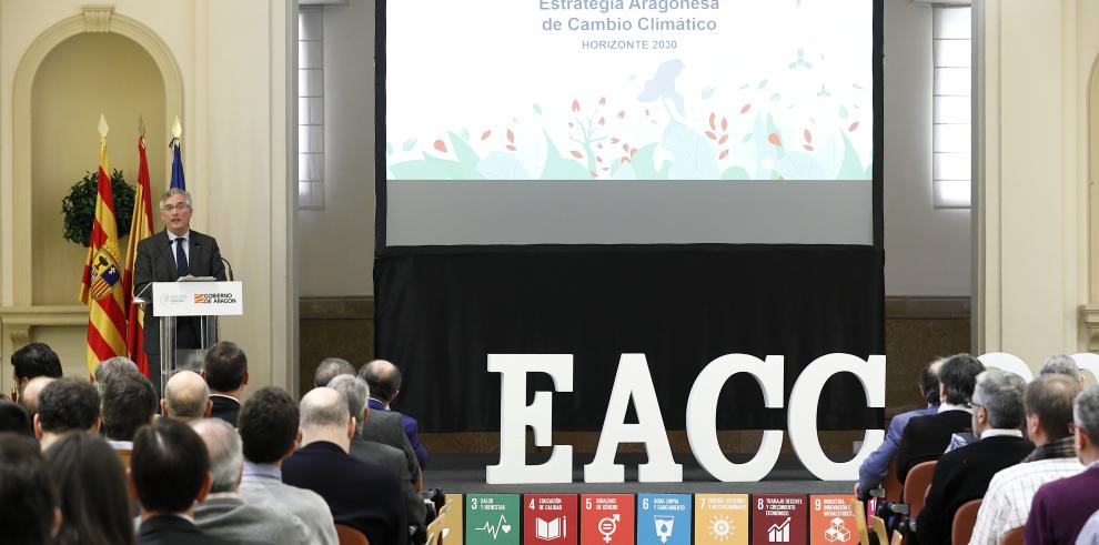 Lambán anuncia la creación del Consejo Aragonés y la Oficina del Clima para combatir sus efectos