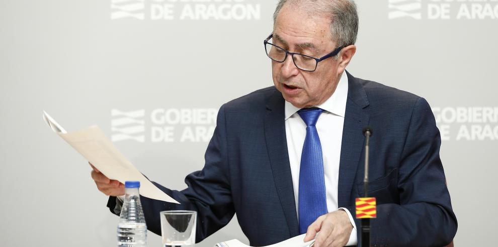 La ejecución del presupuesto de gastos de Aragón supera en 2018 el 96%