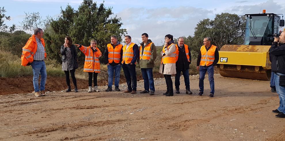 Avanza el proyecto de acondicionamiento de la carretera entre Monzón y Fonz