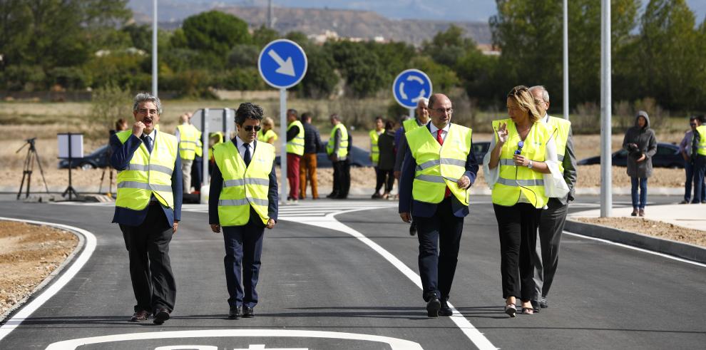 La inminente apertura de un vial acerca la plataforma logística a la ciudad y la salida a la autovía 