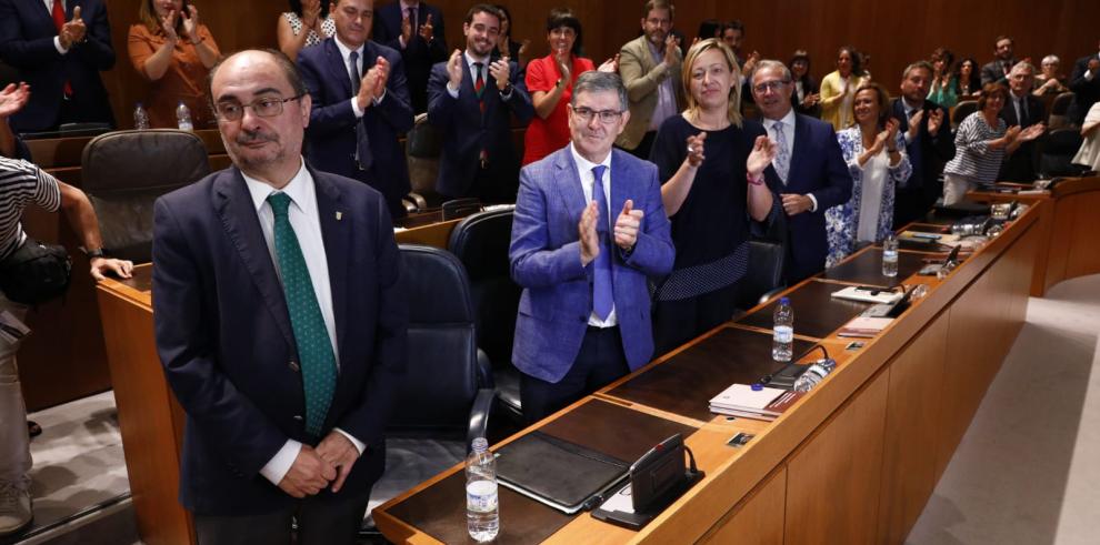 Javier Lambán, investido Presidente de Aragón