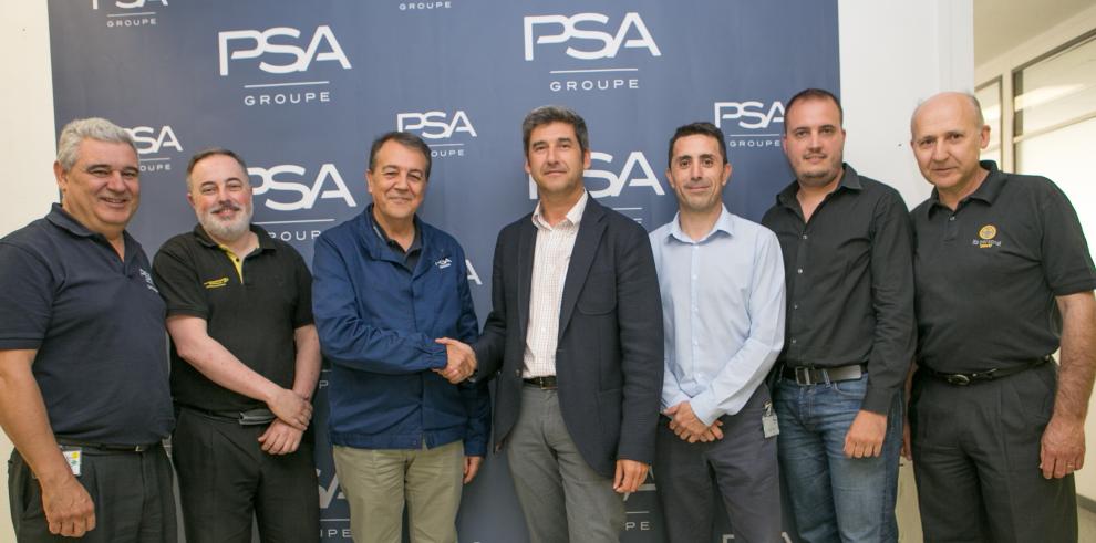 La planta de Zaragoza de Groupe PSA da un paso más en la innovación e industria 4.0 en colaboración con ITAINNOVA y CAAR