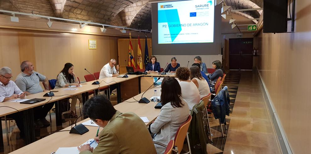 Aragón presenta en Europa, dentro del proyecto SARURE, nueve buenas prácticas de servicios y nuevas tecnologías para el impulso al comercio rural en zonas despobladas