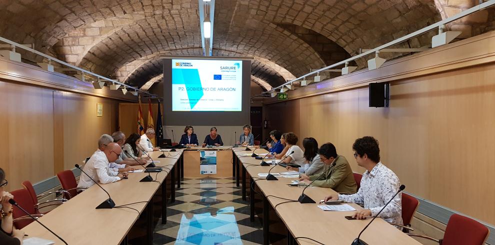 Aragón presenta en Europa, dentro del proyecto SARURE, nueve buenas prácticas de servicios y nuevas tecnologías para el impulso al comercio rural en zonas despobladas