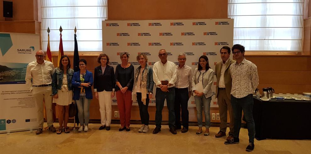 Aragón presenta en Europa, dentro del proyecto SARURE, nueve buenas prácticas de servicios y nuevas tecnologías para el impulso al comercio rural en zonas despobladas