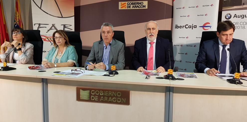 La Puebla de Alfindén acoge la XXI Copa Gobierno de Aragón de Baloncesto