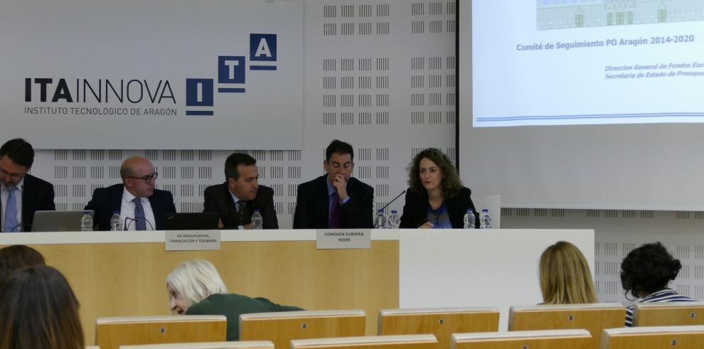 El volumen de operaciones seleccionadas en el marco del Programa Operativo FEDER Aragón 2014-2020 alcanza, a final de 2018, el 60% de su plan financiero