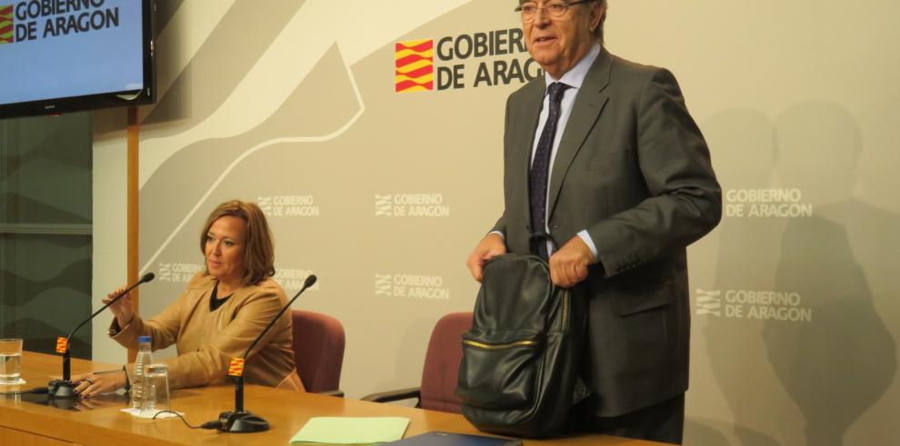 El techo de gasto presupuestario en Aragón crece un 5,2% y alcanza los 5.583 millones