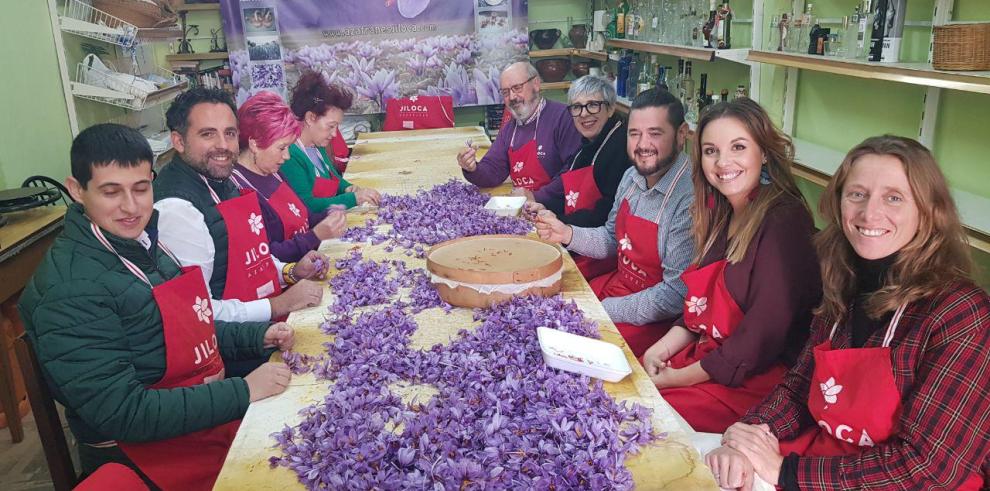 Maru Díaz apoya el desarrollo del Azafrán del Jiloca y destaca que “es un ejemplo del cumplimiento de los ODS a través de la bioeconomía”