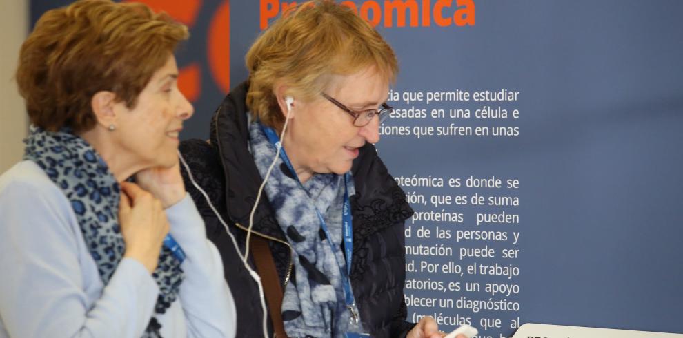 El Instituto Aragonés de Ciencias de la Salud promueve la ciencia inclusiva con la reproducción de cinco de sus laboratorios en Etopia