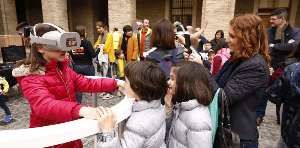 Más de 2.600 personas han disfrutado ya en el Edificio Pignatelli de las actividades previas al Día de Aragón 