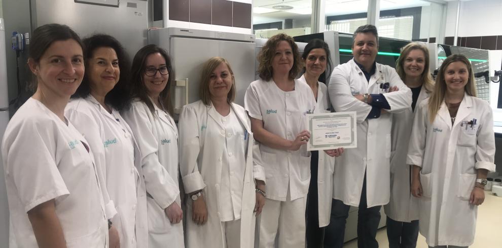 Un equipo del Clínico, premiado por un nuevo sistema de gestión implantado en el laboratorio de Anatomía Patológica