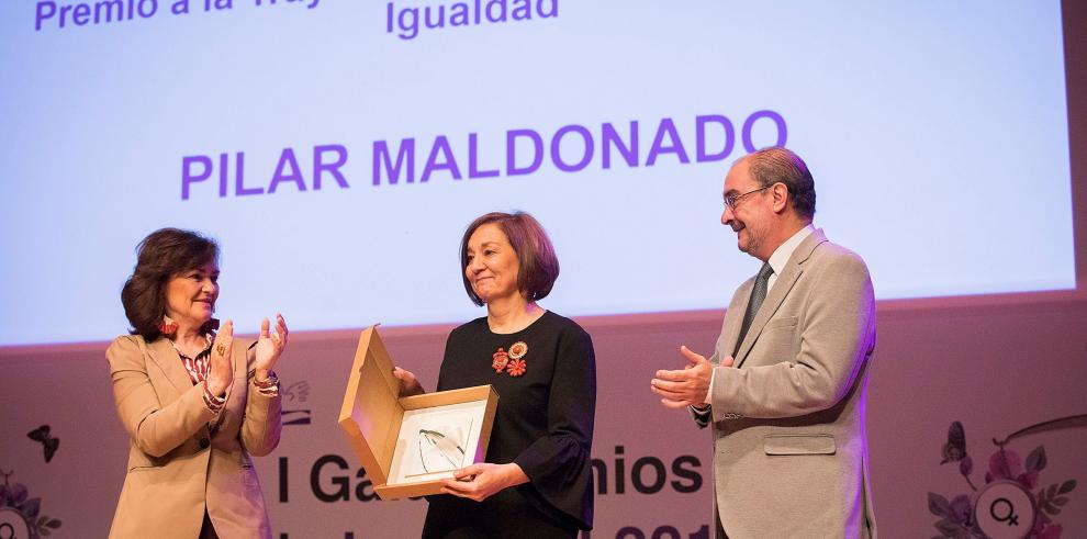 Lambán: “El Gobierno de Aragón ha hecho de la igualdad su política rectora con una acción transversal desde todos los departamentos y una Ley aprobada por unanimidad”