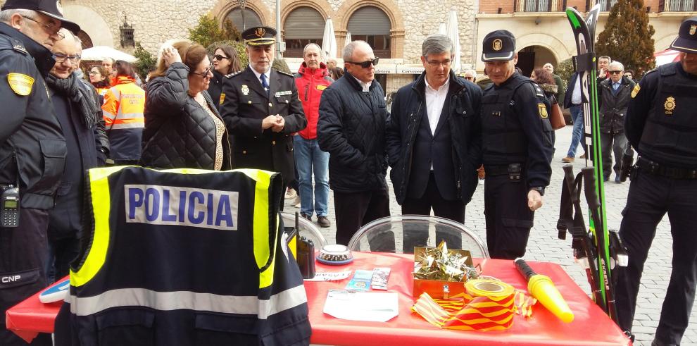 Guillén resalta en Teruel la gran colaboración institucional en la Protección Civil