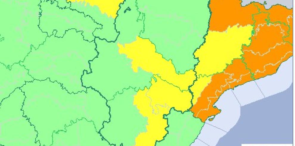 Ampliados los avisos amarillos por lluvias, tormentas y vientos