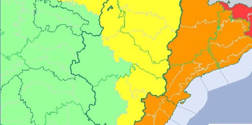 Ampliados los avisos amarillos por lluvias, tormentas y vientos