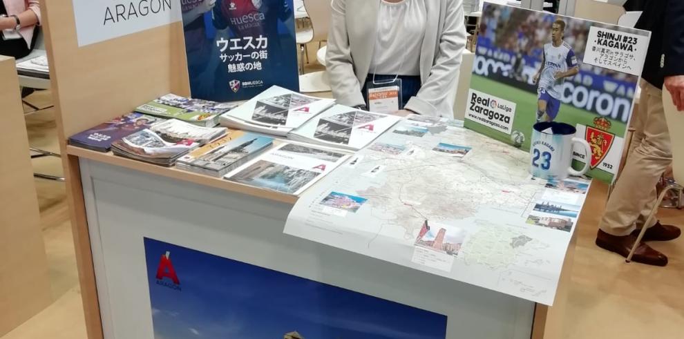 Aragón impulsa su imagen en Japón a través del fútbol