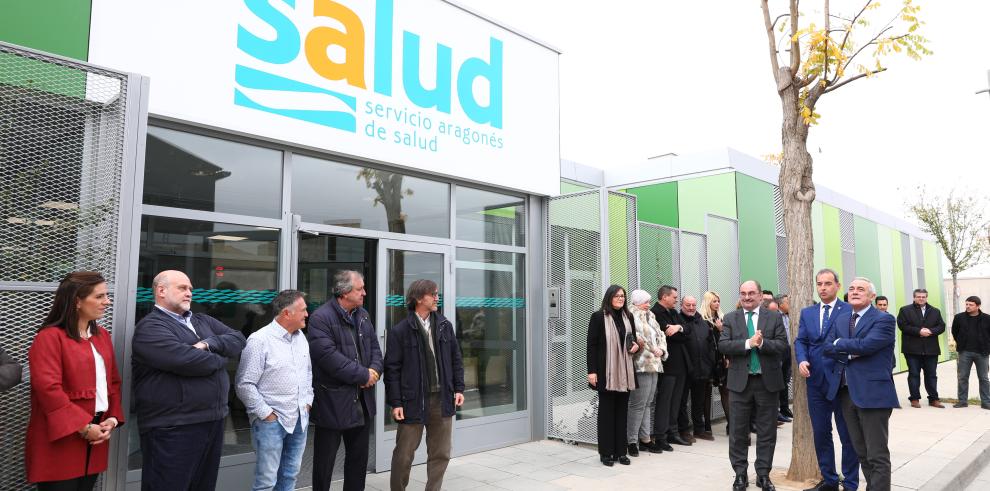 El presidente de Aragón inaugura el nuevo centro de salud de Binéfar que triplica el espacio y recoge mejoras asistenciales ante el notable crecimiento de la población en la Litera