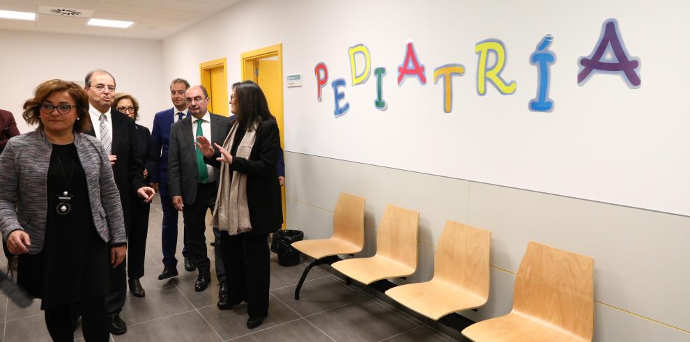 El presidente de Aragón inaugura el nuevo centro de salud de Binéfar que triplica el espacio y recoge mejoras asistenciales ante el notable crecimiento de la población en la Litera