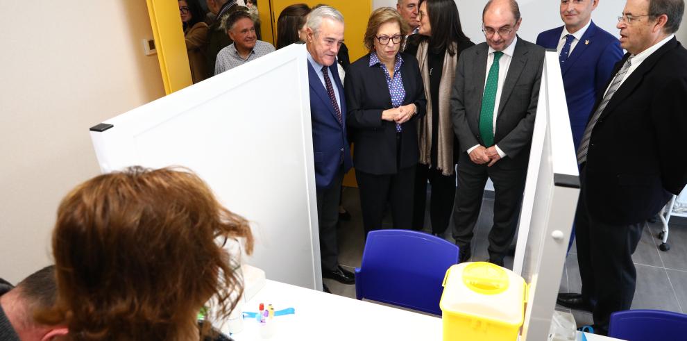 El presidente de Aragón inaugura el nuevo centro de salud de Binéfar que triplica el espacio y recoge mejoras asistenciales ante el notable crecimiento de la población en la Litera