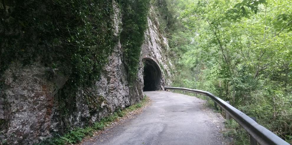 Se adelanta la apertura al tráfico de la carretera del Cañón de Añisclo