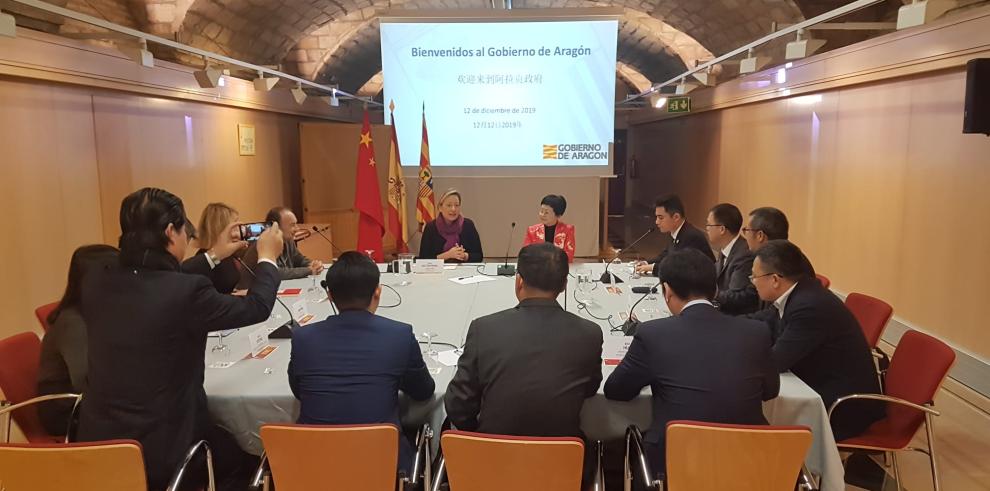 Aragón contará con un espacio propio en el nuevo Centro de Productos Importados de la ciudad china de Yiwu