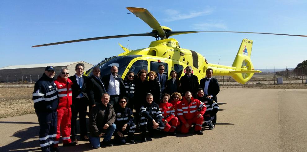 Los nuevos helicópteros sanitarios y de emergencias de Aragón aumentan la seguridad y el confort de pacientes y tripulaciones 