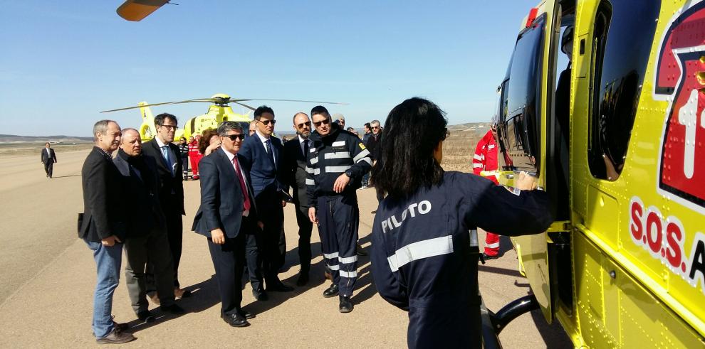 Los nuevos helicópteros sanitarios y de emergencias de Aragón aumentan la seguridad y el confort de pacientes y tripulaciones 