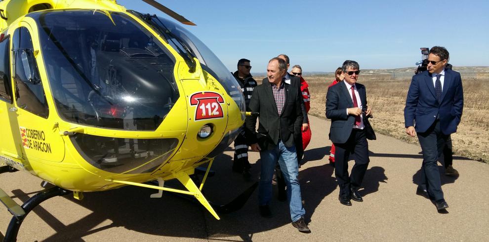 Los nuevos helicópteros sanitarios y de emergencias de Aragón aumentan la seguridad y el confort de pacientes y tripulaciones 