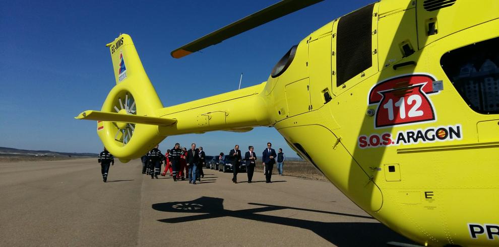 Los nuevos helicópteros sanitarios y de emergencias de Aragón aumentan la seguridad y el confort de pacientes y tripulaciones 