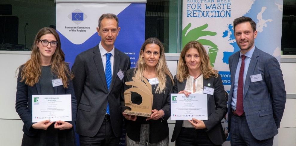 La empresa aragonesa “Opel España S.L.U.”, finalista en los Premios Europeos de la Prevención de Residuos 2018
