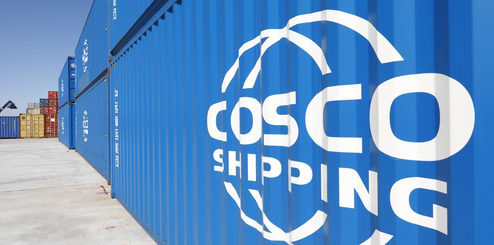 Aragón solicita a ADIF ampliar el período de concesión de la terminal zaragozana de Cosco Shipping para que sea el hub logístico de España