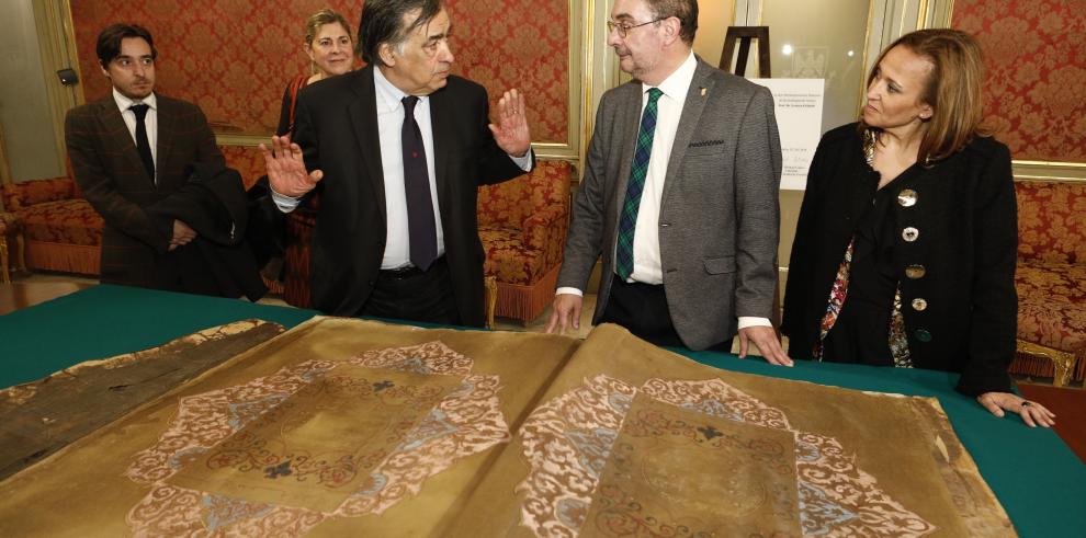 El Presidente de Aragón mantiene contactos institucionales en Palermo